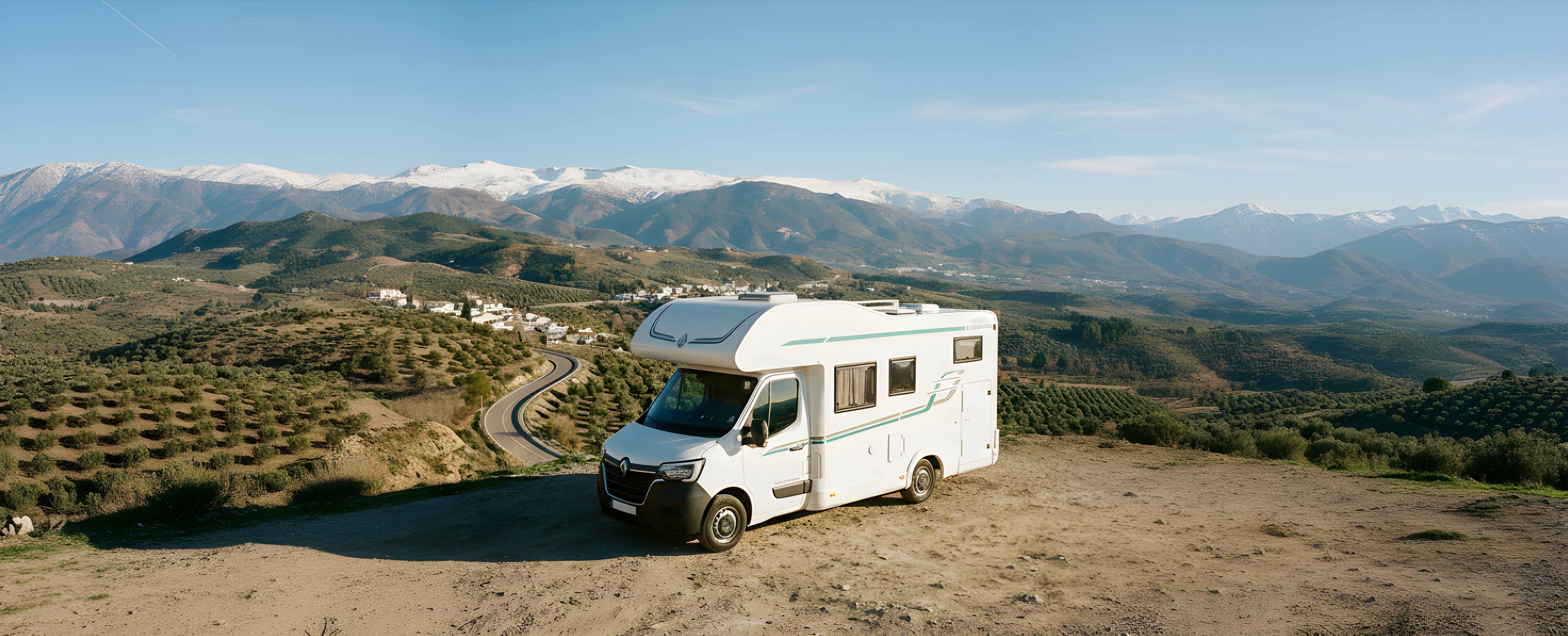 Autocaravana en Sierra Nevada